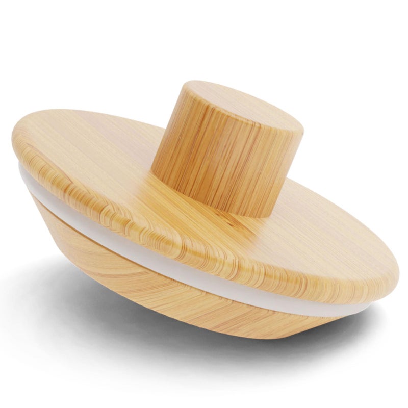 HEXNUB â€“ Bamboo Lid for Chemex Coffee Maker, Heat-Retaining Chemex Cover and Warmer, Fits Bodum, Cosori Pour Over Coffee Makers - Image 1
